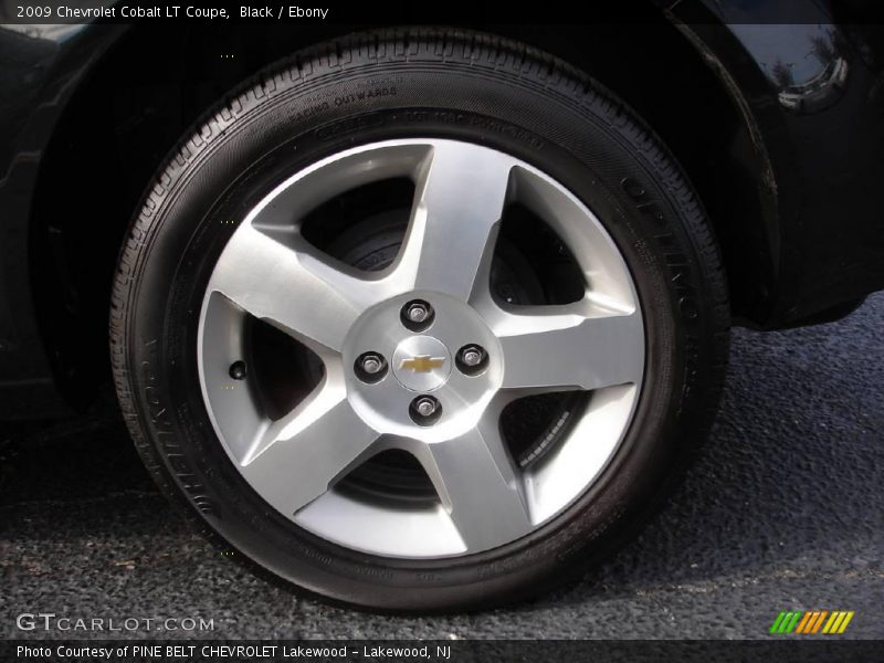 Black / Ebony 2009 Chevrolet Cobalt LT Coupe