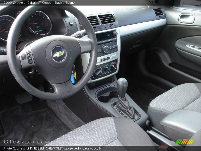 Black / Ebony 2009 Chevrolet Cobalt LT Coupe