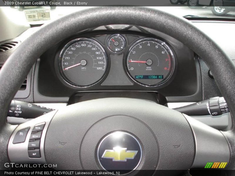 Black / Ebony 2009 Chevrolet Cobalt LT Coupe