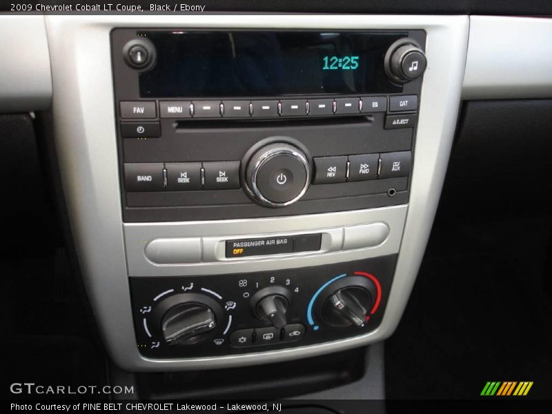 Black / Ebony 2009 Chevrolet Cobalt LT Coupe