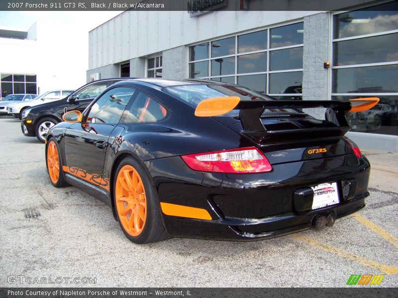 Black / Black w/Alcantara 2007 Porsche 911 GT3 RS