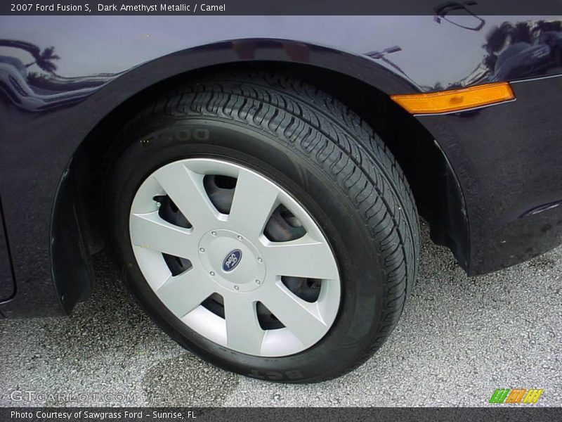 Dark Amethyst Metallic / Camel 2007 Ford Fusion S