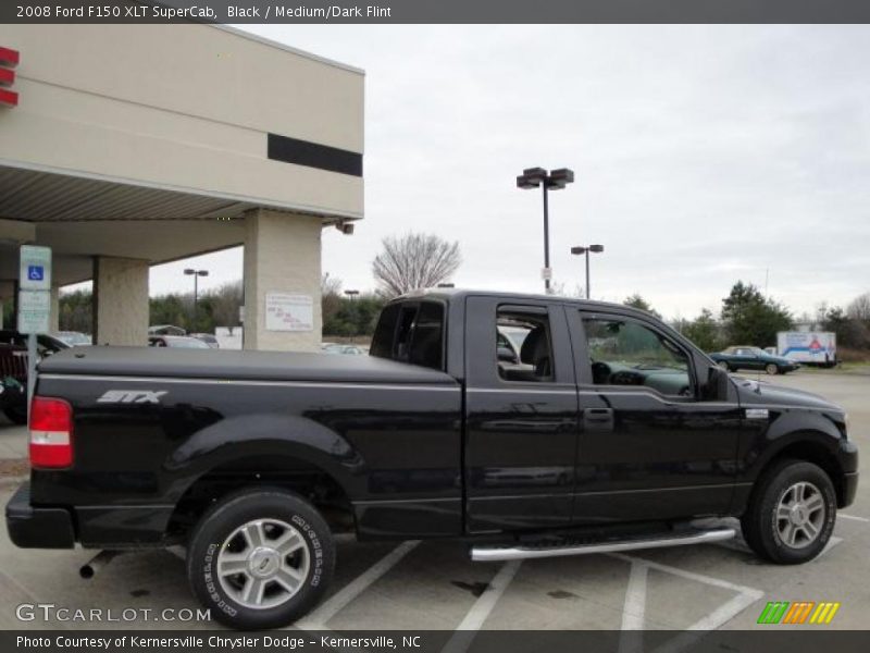 Black / Medium/Dark Flint 2008 Ford F150 XLT SuperCab
