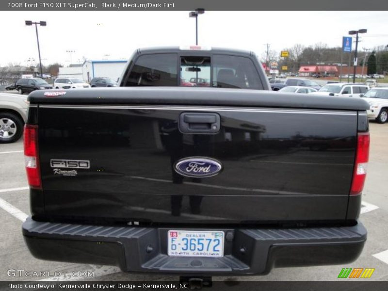 Black / Medium/Dark Flint 2008 Ford F150 XLT SuperCab