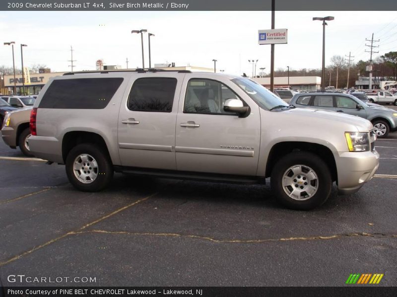 Silver Birch Metallic / Ebony 2009 Chevrolet Suburban LT 4x4