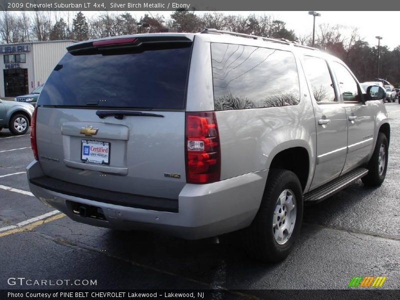 Silver Birch Metallic / Ebony 2009 Chevrolet Suburban LT 4x4