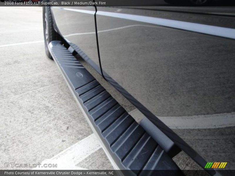 Black / Medium/Dark Flint 2008 Ford F150 XLT SuperCab