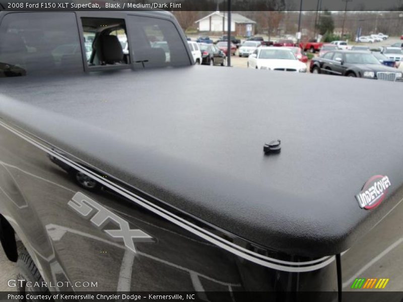 Black / Medium/Dark Flint 2008 Ford F150 XLT SuperCab