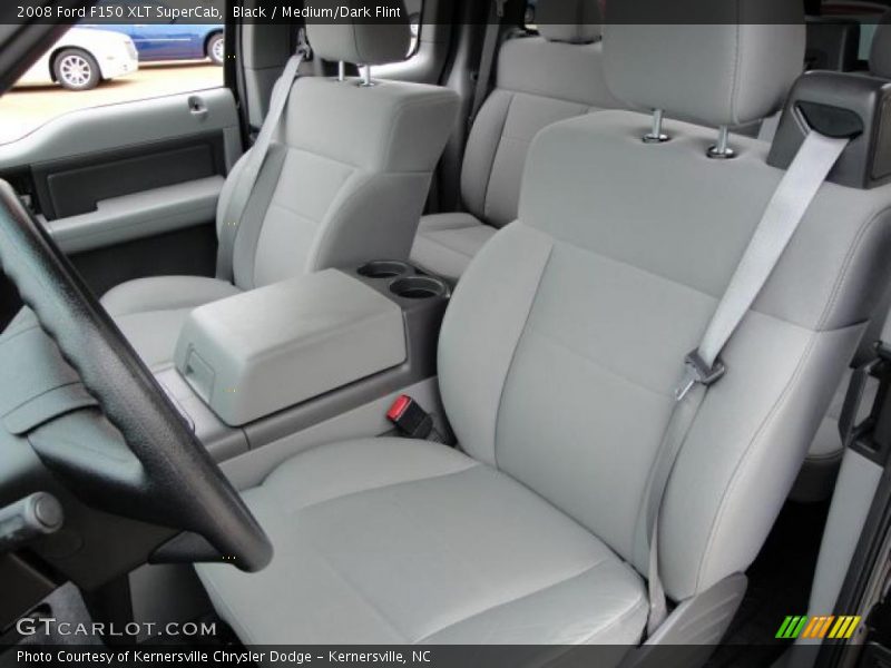 Black / Medium/Dark Flint 2008 Ford F150 XLT SuperCab