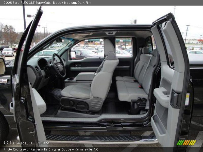 Black / Medium/Dark Flint 2008 Ford F150 XLT SuperCab