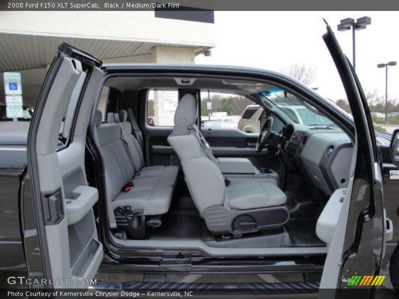 Black / Medium/Dark Flint 2008 Ford F150 XLT SuperCab