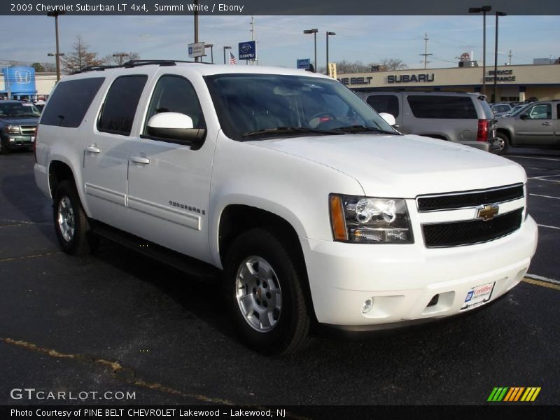 Summit White / Ebony 2009 Chevrolet Suburban LT 4x4