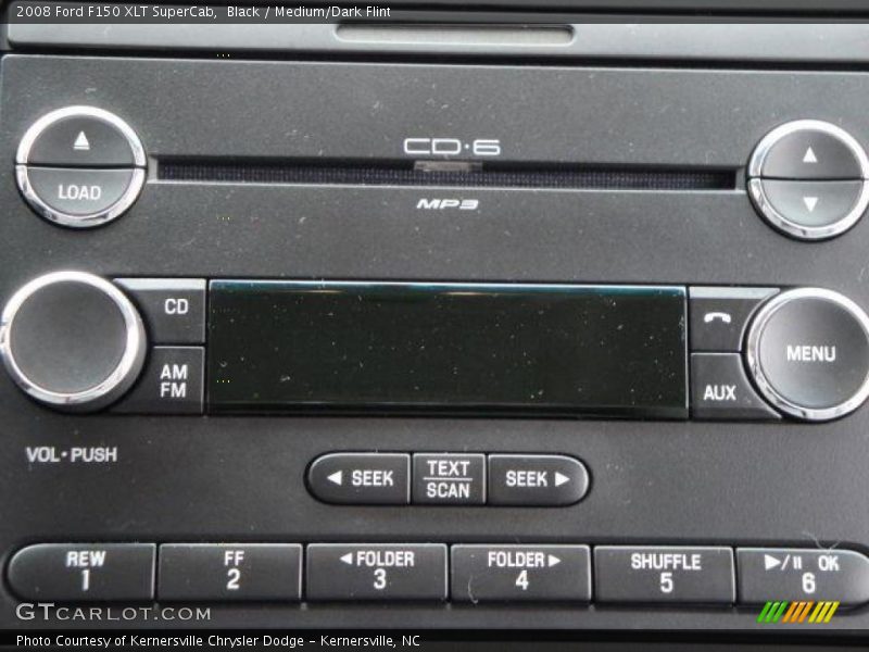 Black / Medium/Dark Flint 2008 Ford F150 XLT SuperCab