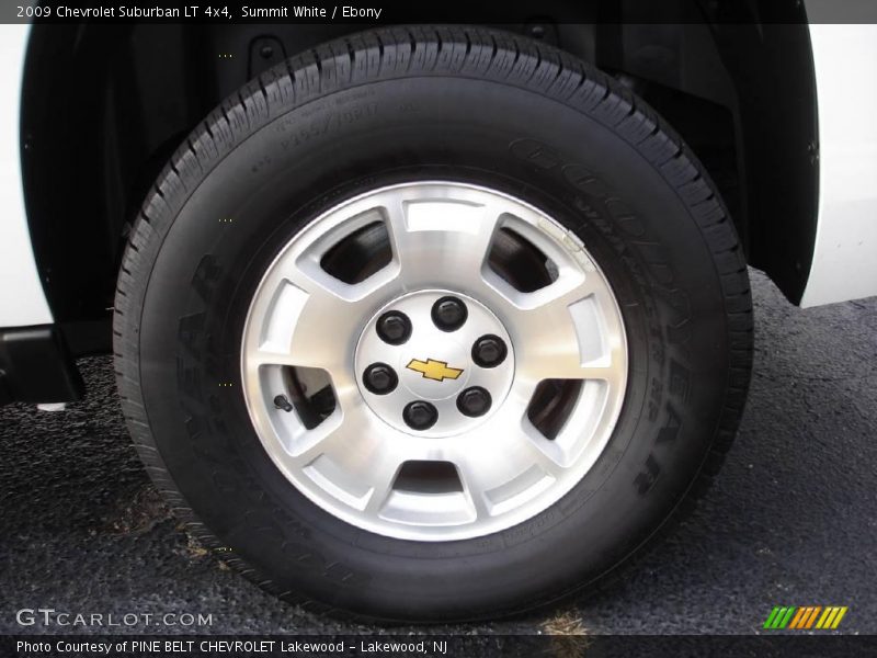 Summit White / Ebony 2009 Chevrolet Suburban LT 4x4