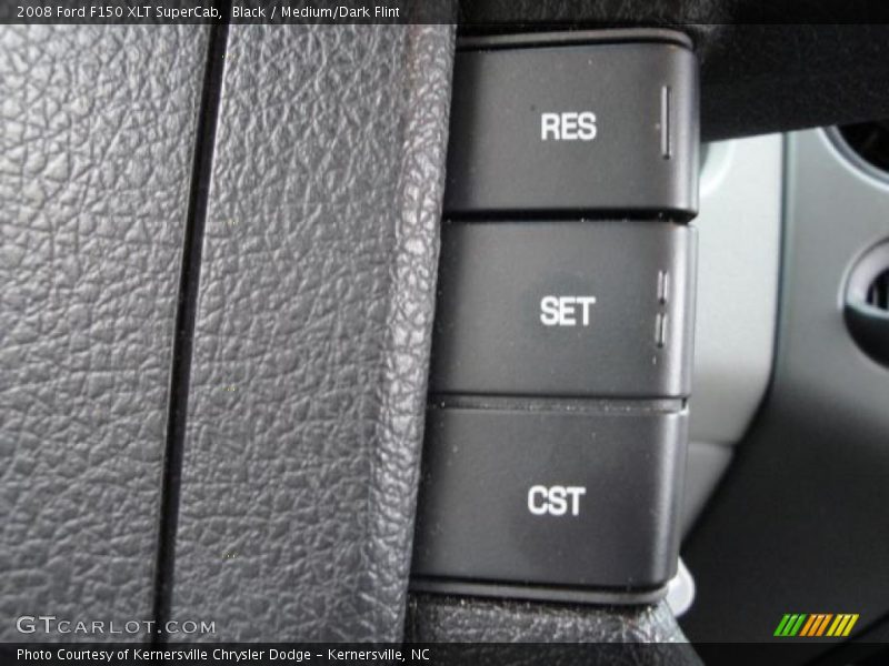 Black / Medium/Dark Flint 2008 Ford F150 XLT SuperCab