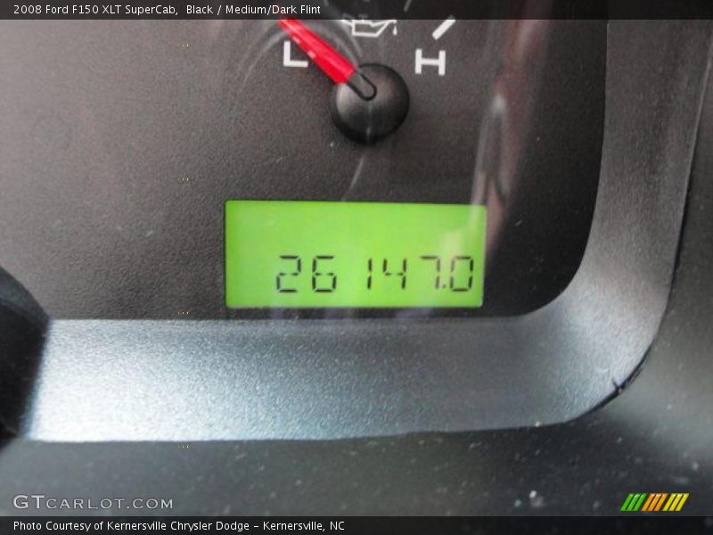 Black / Medium/Dark Flint 2008 Ford F150 XLT SuperCab