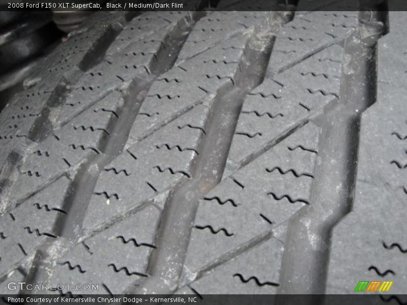 Black / Medium/Dark Flint 2008 Ford F150 XLT SuperCab