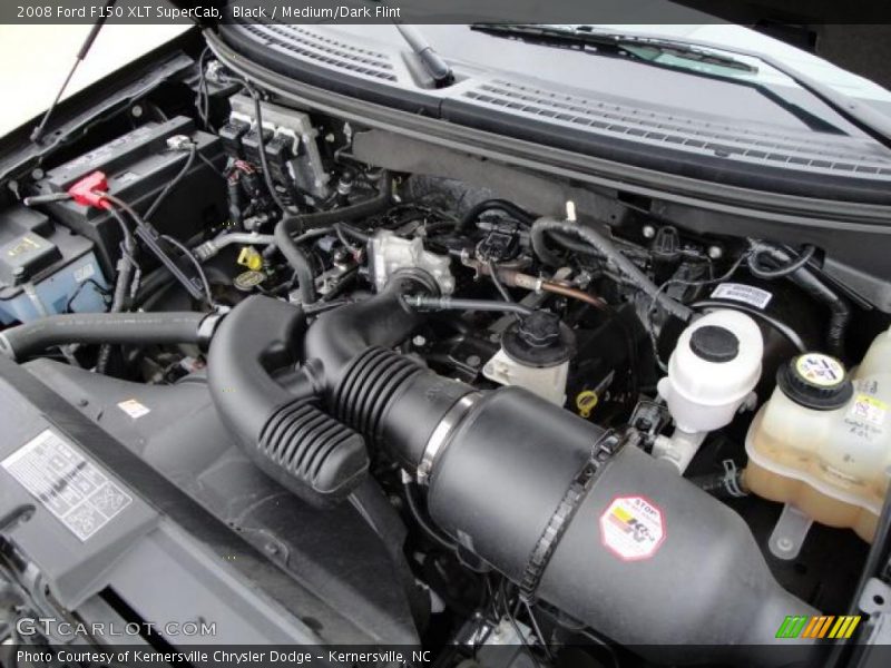 Black / Medium/Dark Flint 2008 Ford F150 XLT SuperCab