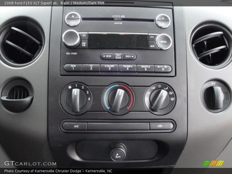 Black / Medium/Dark Flint 2008 Ford F150 XLT SuperCab