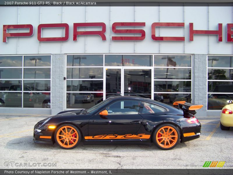Black / Black w/Alcantara 2007 Porsche 911 GT3 RS