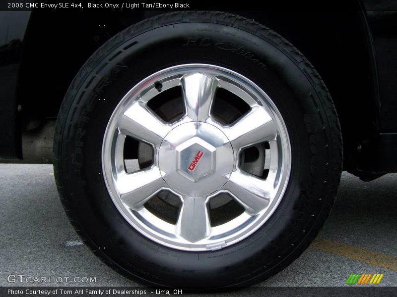 Black Onyx / Light Tan/Ebony Black 2006 GMC Envoy SLE 4x4