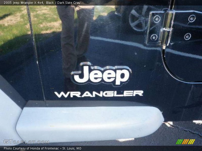 Black / Dark Slate Gray 2005 Jeep Wrangler X 4x4
