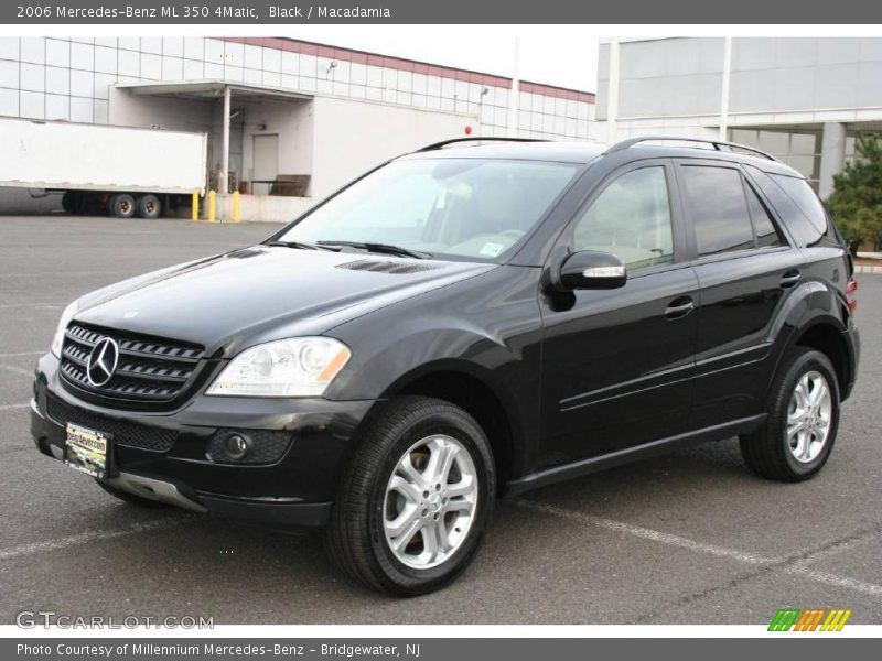 Black / Macadamia 2006 Mercedes-Benz ML 350 4Matic