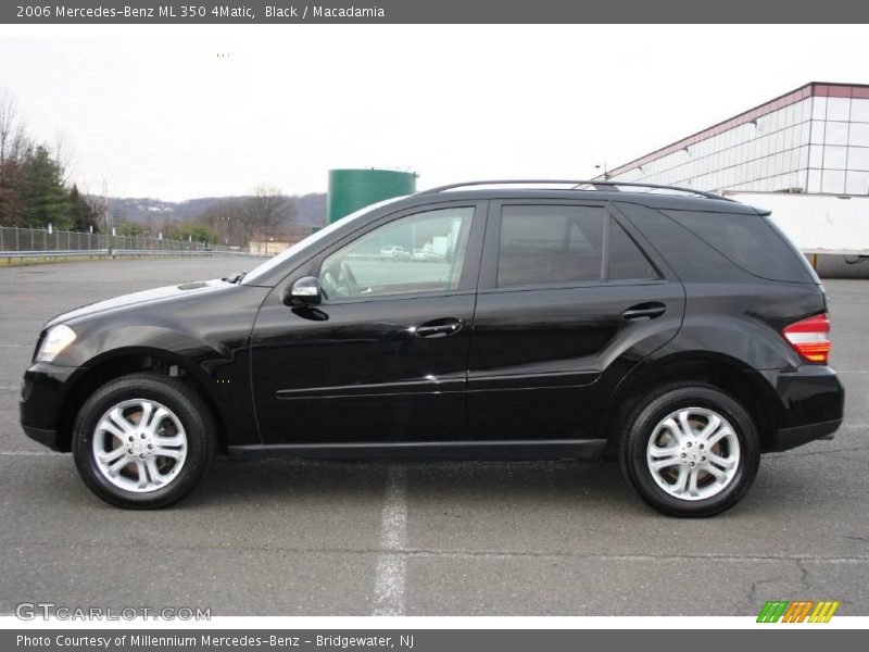 Black / Macadamia 2006 Mercedes-Benz ML 350 4Matic