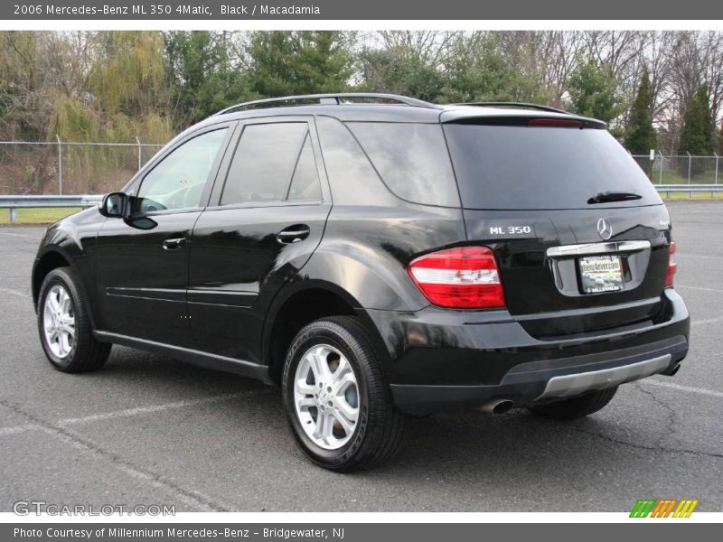 Black / Macadamia 2006 Mercedes-Benz ML 350 4Matic