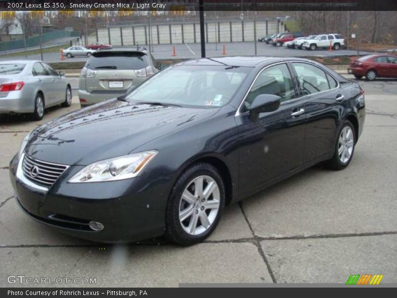 Smokey Granite Mica / Light Gray 2007 Lexus ES 350