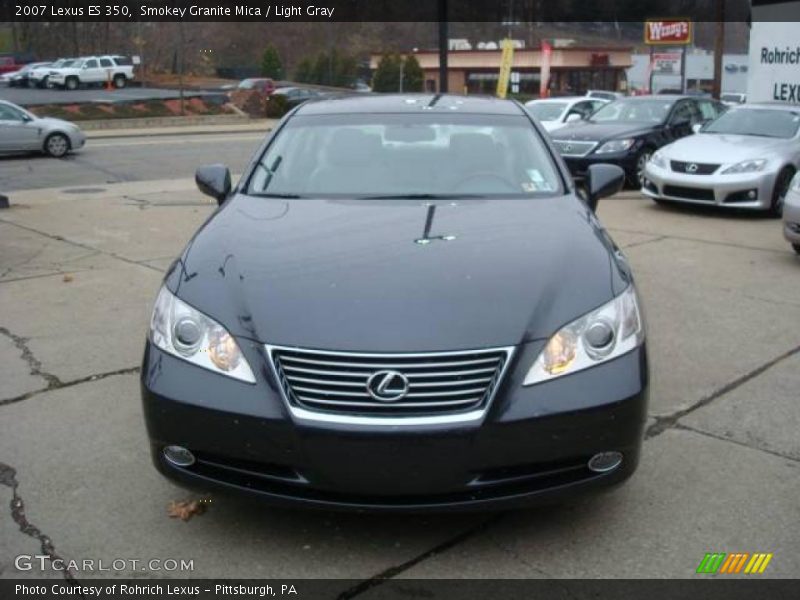 Smokey Granite Mica / Light Gray 2007 Lexus ES 350