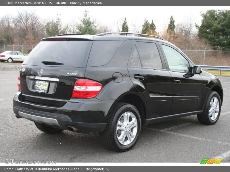 Black / Macadamia 2006 Mercedes-Benz ML 350 4Matic