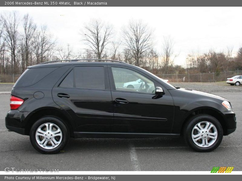 Black / Macadamia 2006 Mercedes-Benz ML 350 4Matic