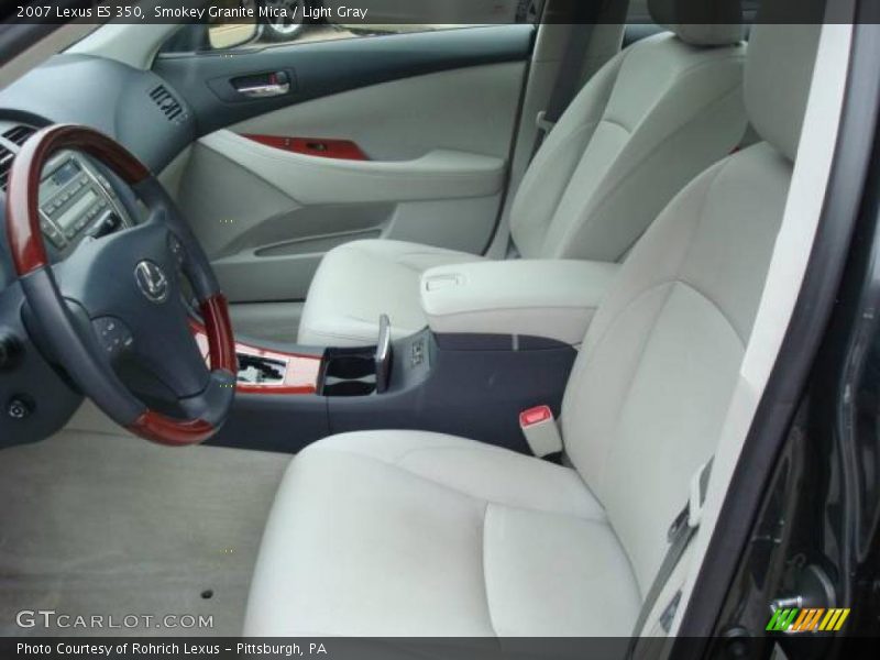Smokey Granite Mica / Light Gray 2007 Lexus ES 350