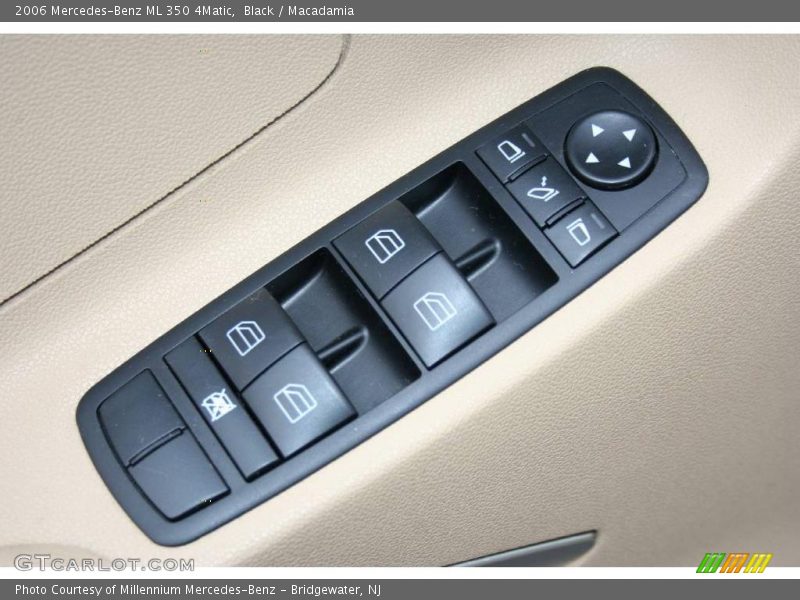 Black / Macadamia 2006 Mercedes-Benz ML 350 4Matic