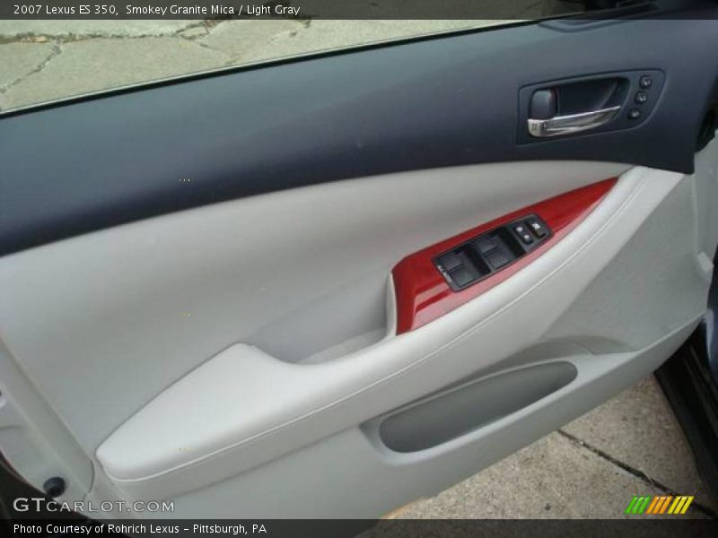 Smokey Granite Mica / Light Gray 2007 Lexus ES 350