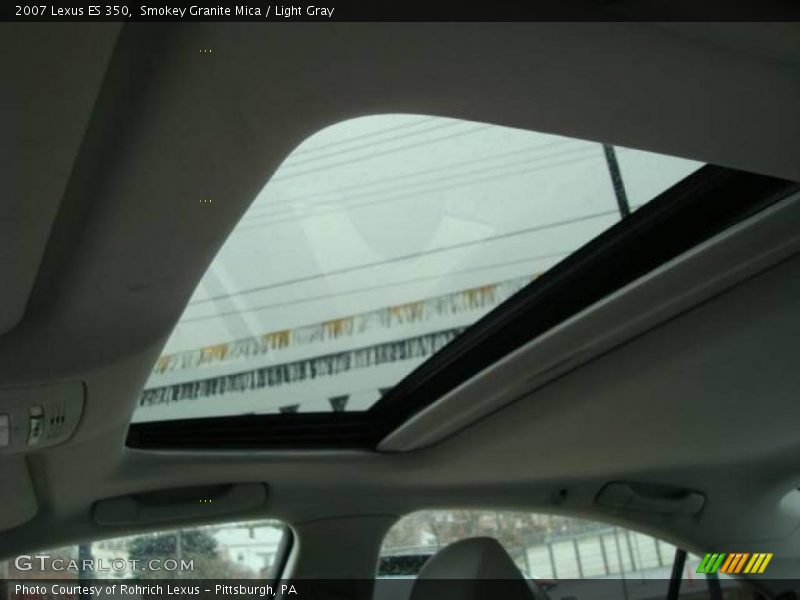 Smokey Granite Mica / Light Gray 2007 Lexus ES 350