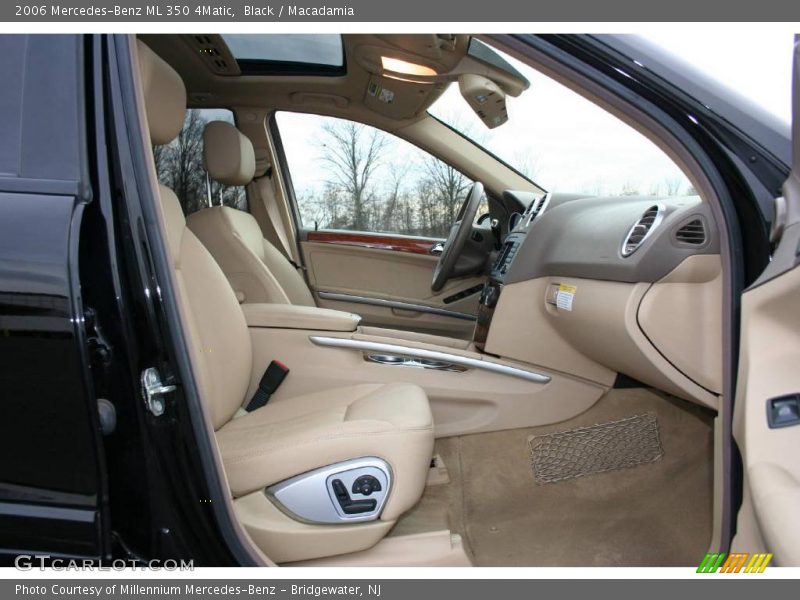 Black / Macadamia 2006 Mercedes-Benz ML 350 4Matic