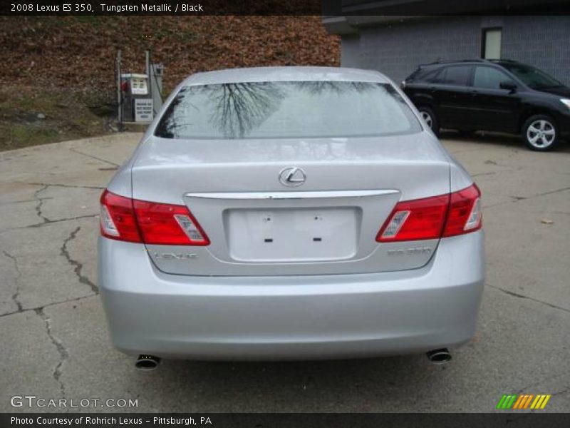 Tungsten Metallic / Black 2008 Lexus ES 350