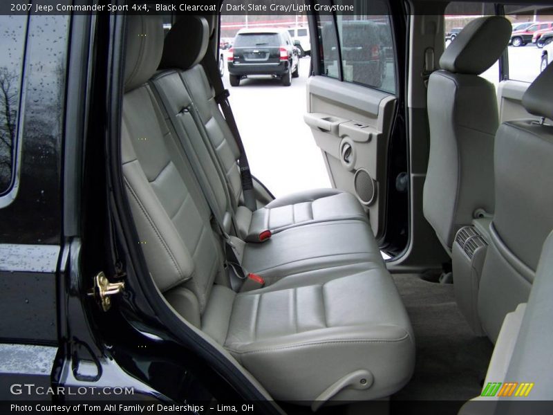 Black Clearcoat / Dark Slate Gray/Light Graystone 2007 Jeep Commander Sport 4x4
