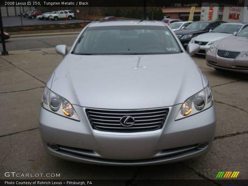 Tungsten Metallic / Black 2008 Lexus ES 350