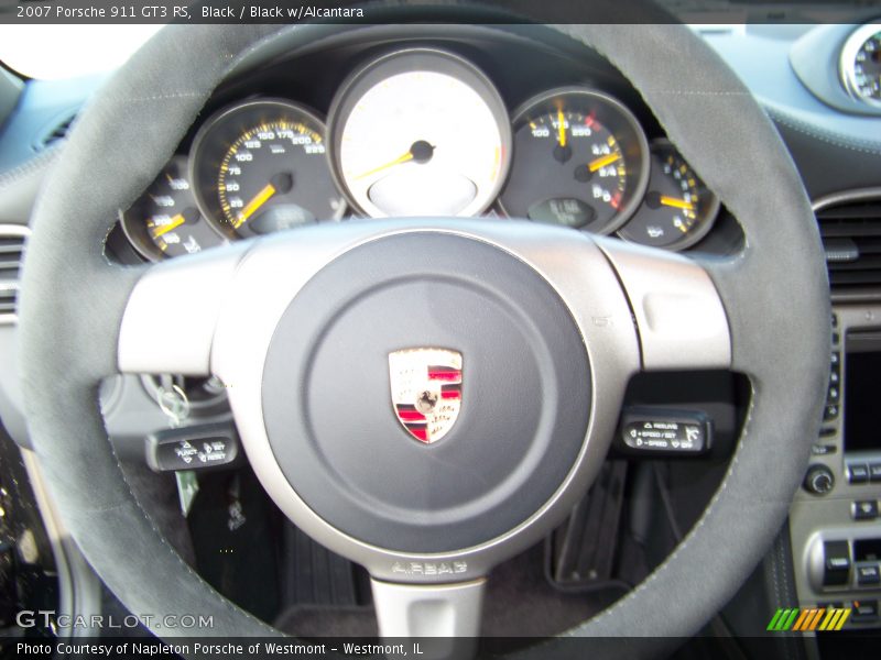Black / Black w/Alcantara 2007 Porsche 911 GT3 RS
