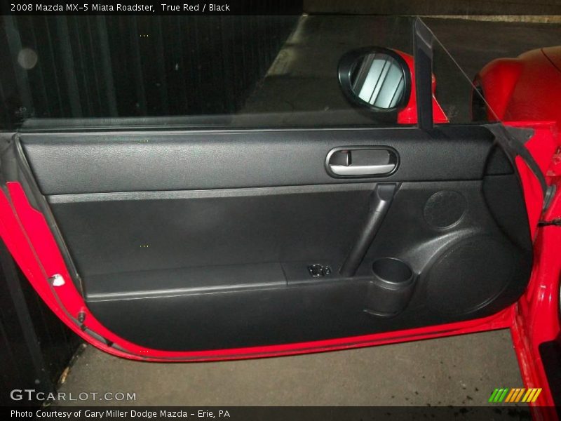 True Red / Black 2008 Mazda MX-5 Miata Roadster