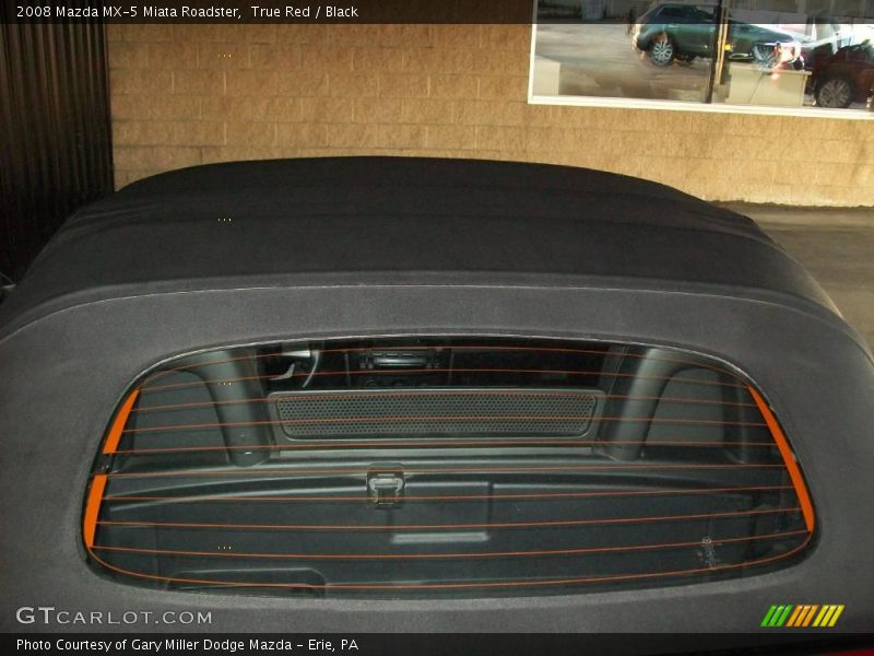True Red / Black 2008 Mazda MX-5 Miata Roadster