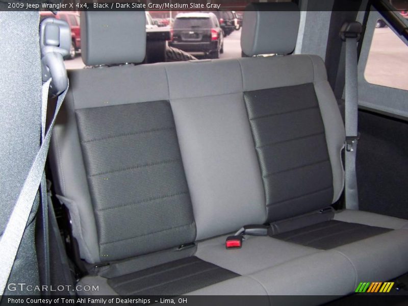 Black / Dark Slate Gray/Medium Slate Gray 2009 Jeep Wrangler X 4x4