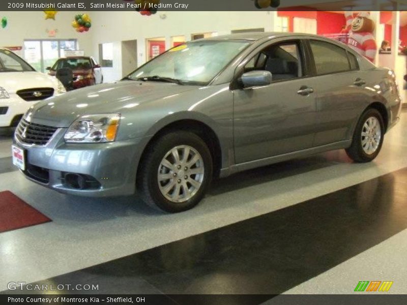 Satin Meisai Pearl / Medium Gray 2009 Mitsubishi Galant ES