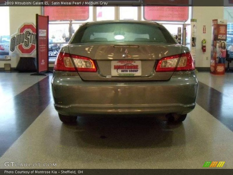 Satin Meisai Pearl / Medium Gray 2009 Mitsubishi Galant ES