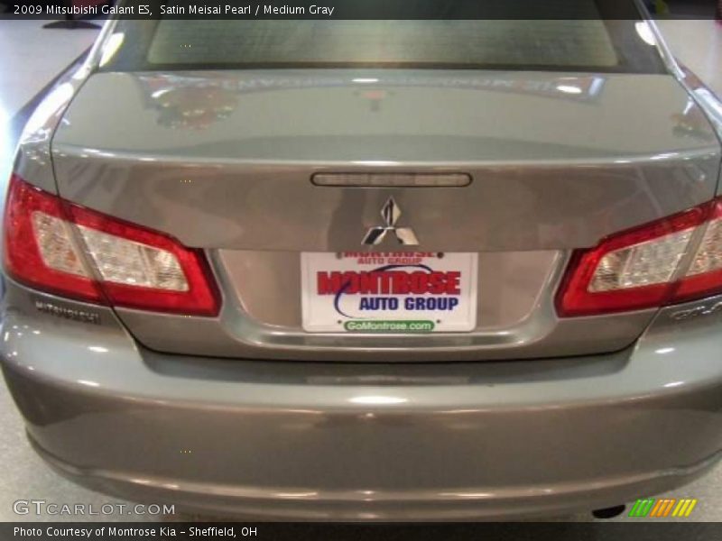 Satin Meisai Pearl / Medium Gray 2009 Mitsubishi Galant ES