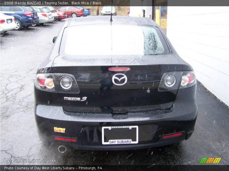 Black Mica / Black 2008 Mazda MAZDA3 i Touring Sedan