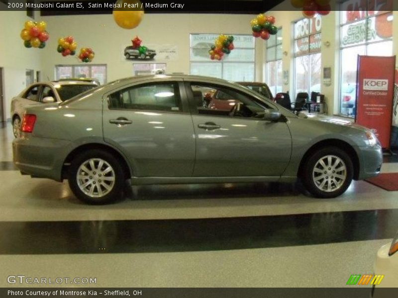 Satin Meisai Pearl / Medium Gray 2009 Mitsubishi Galant ES
